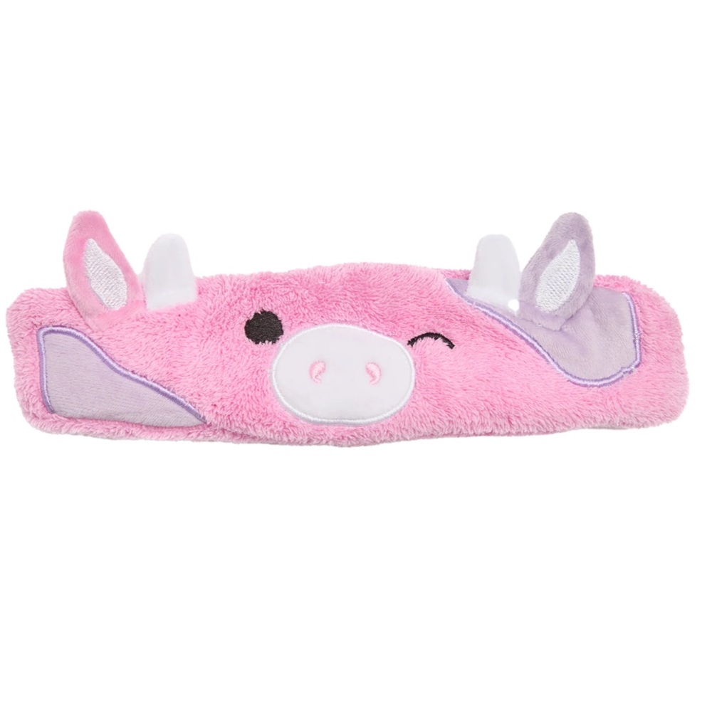 Squishmallows Patty the Cow Plush Pink Headband - Picture 2 of 12